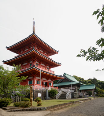 日本最大の大きさを誇る三重の塔
