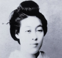 丸山の名芸妓だった愛八さん