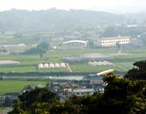 日野江城跡より望む田園風景