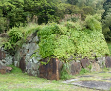 城門の跡かな?