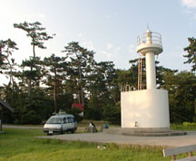 先端部の灯台