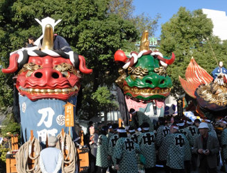 曳山14台は佐賀県の重要有形民俗文化財になっている