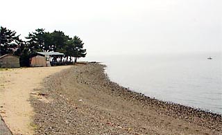 彼杵海水浴場(二十六聖人はここから乗船した)