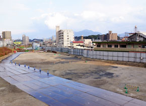 すでに再開発の工事は開始されている