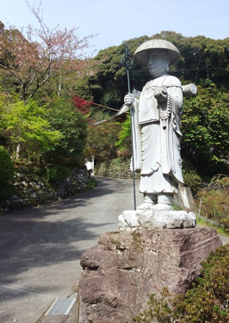 最澄(伝教大師)さんの像