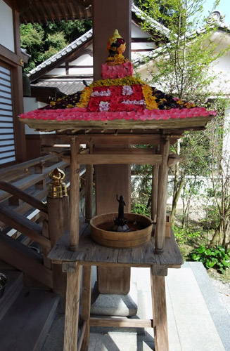 今日は2010/4/8 で「花まつり」の日
