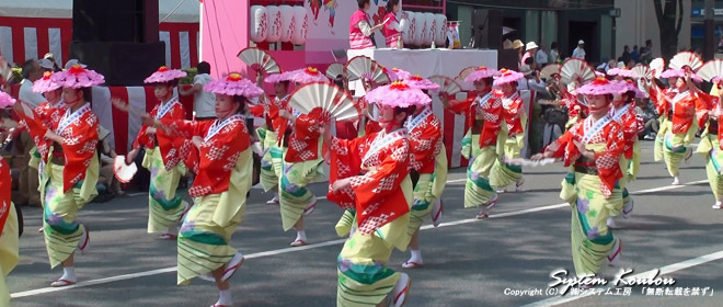 博多民踊協会どんたく会 (昨年度 福岡市長賞)