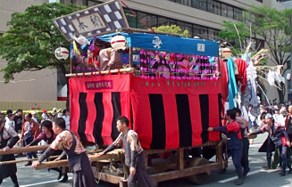 柳川市「どろつくどん」どんたく隊
