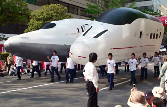 JR九州どんたくパレード隊