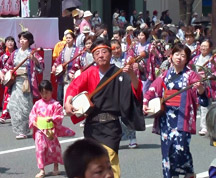 上川端どんたく隊博多川端好いとったい