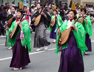 筑前琵琶保存会どんたく隊