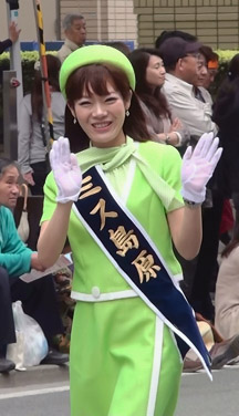 しまばら不知火連どんたく隊(ミス島原)