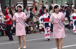 熊本市「火の国まつり」どんたく隊 火の国くまもとキャンペーンレディ
