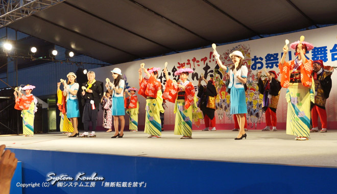 お祭り本舞台