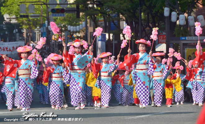 福岡民踊会どんたく隊(昨年度RKB毎日放送賞)
