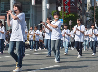飯塚市立二瀬中学校&穂波西中学校合同バンド