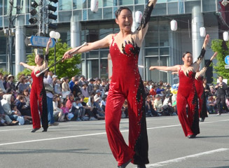 嶋田学園飯塚高等学校吹奏楽部・バトントワーリング部&博多女子中学・高等学校バトントワラー部