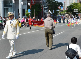 福岡市消防音楽隊 (邪魔が入った)