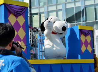 USJのキャラクター スヌーピー