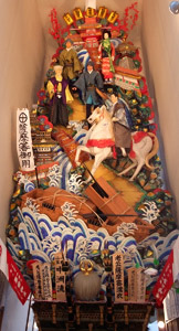 一番山笠 中洲流 見送り(老公薩摩霽濡衣:ろうこうさつまのぬれぎぬをはらす)