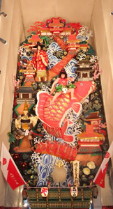 十二番山笠 天神一丁目 見送り(怪童金太郎:かいどうきんたろう)