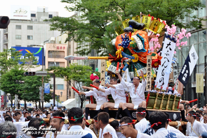 (復路) 七番山笠 千代流