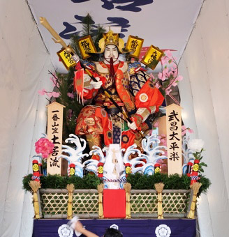 【武唱太平楽(ぶしょうたいへいらく)】 人形師 中村 信喬
