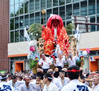 四番山笠(舁き山) 中洲流