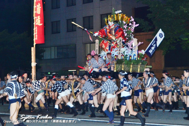 一番山笠(舁き山) 土居流