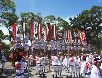 「戸畑祇園大山笠」は国の重要無形民俗文化財に指定されている