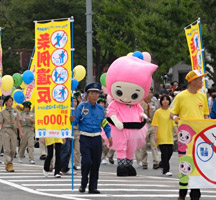 「モラルマナーアップ北九州」PR隊