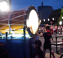 【八幡東ねぶた】の大太鼓