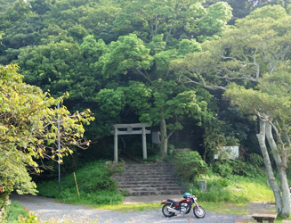 筑前大島の最高峰「御嶽山」にある展望台