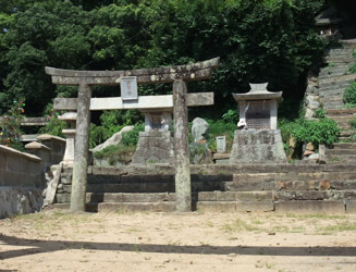 宗像大社中津宮そばにある蛭子神社（須賀社）