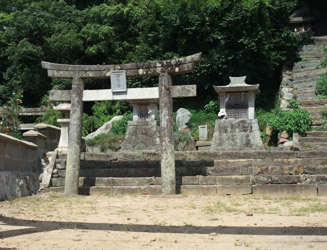 宗像大社中津宮そばにある蛭子神社(須賀社)