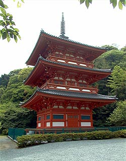 清水寺にある三重塔